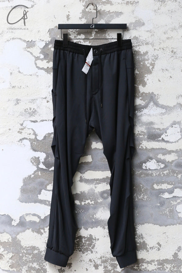 DEVOA 24 spring and summer knitted casual pants PTY-TWTJ graphite